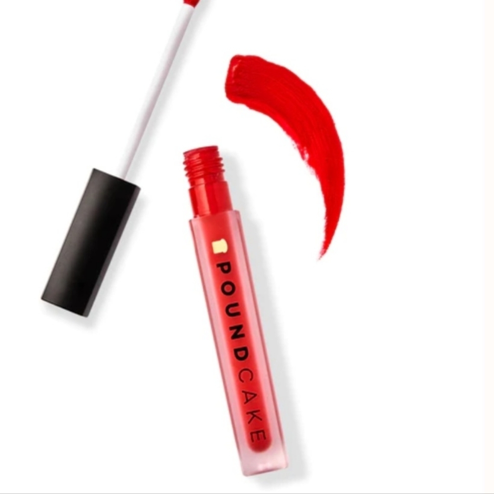 Poundcake Cake Batter Lipstick in Red Velvet